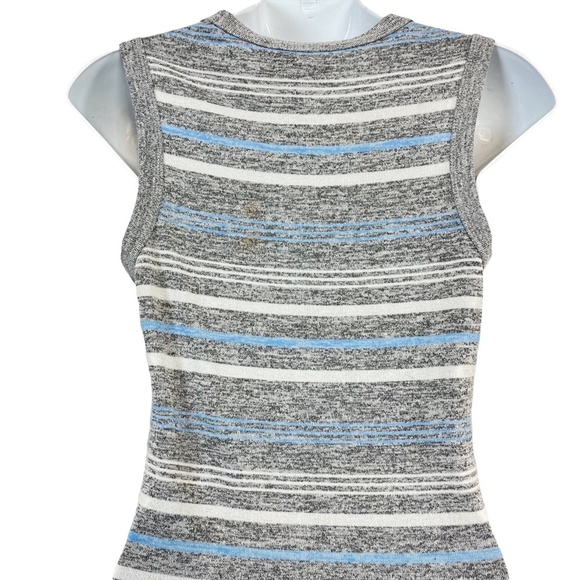 PHILOSOPHY Striped Y2K Tank Midi Stretch Knit 90's Inspired Casual Dress sz XS - Picture 12 of 16